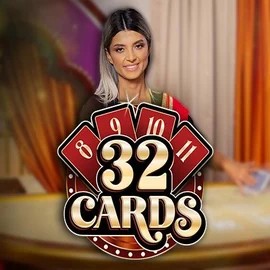 32 Cards slot visual from Ezugi available on lizaroo.com.pl
