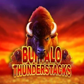 Buffalo Thunderstacks logo by Amatic Industries Lizaro Casino