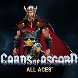 Cards of Asgard All Aces game by Switch Studios – logo hosted on Lizaro Casino