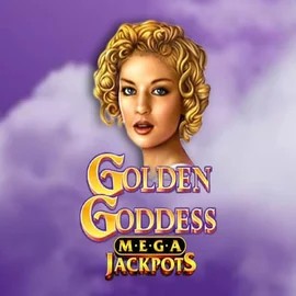 Golden Goddess Megajackpots casino game by IGT – featured logo at Lizaro Casino