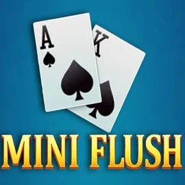 Mini Flush slot icon by TaDa Gaming, available at Lizaro Casino