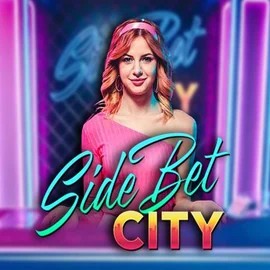 Side Bet City by Evolution, showcased at lizaroo.com.pl – game logo