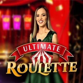 Ultimate Roulette online game logo by Ezugi on lizaroo.com.pl